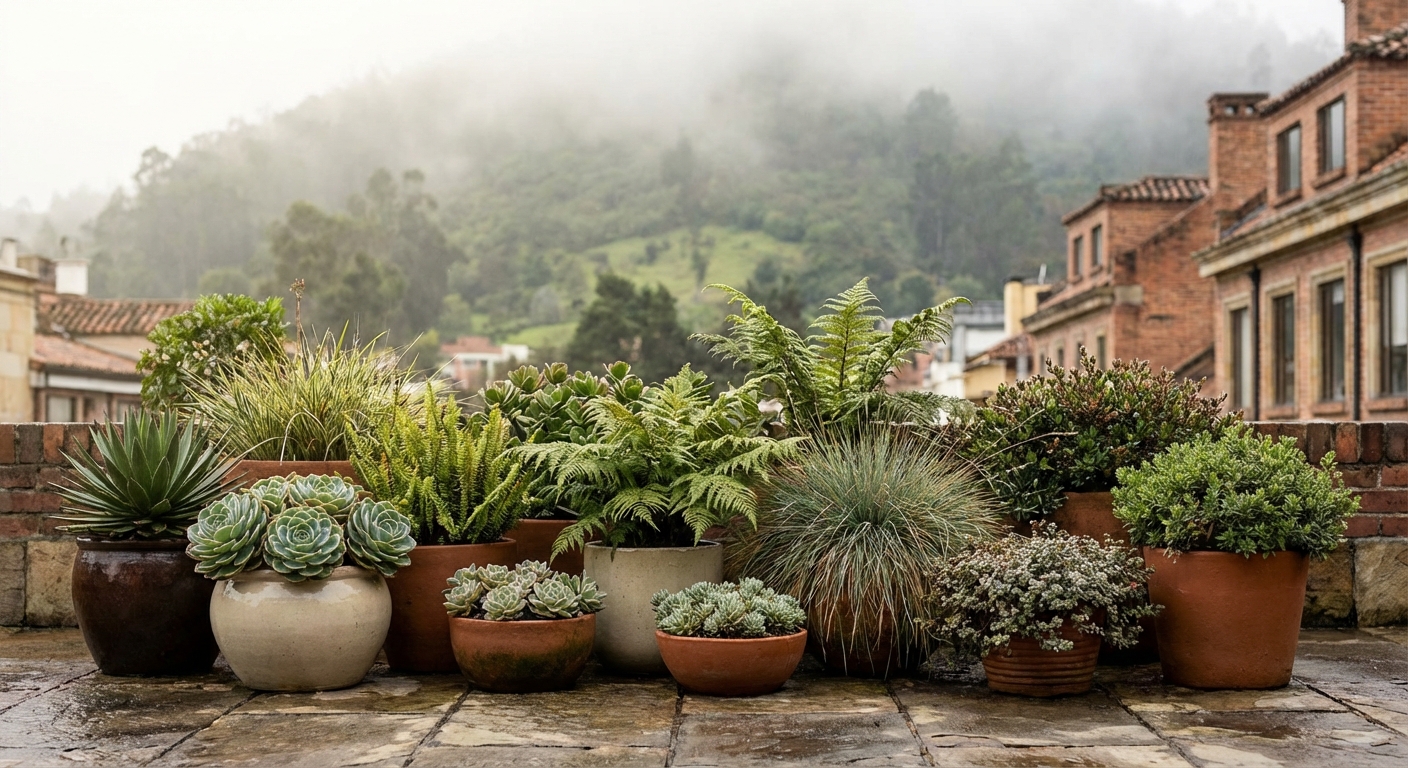 Plantas resistentes clima frío en Bogotá